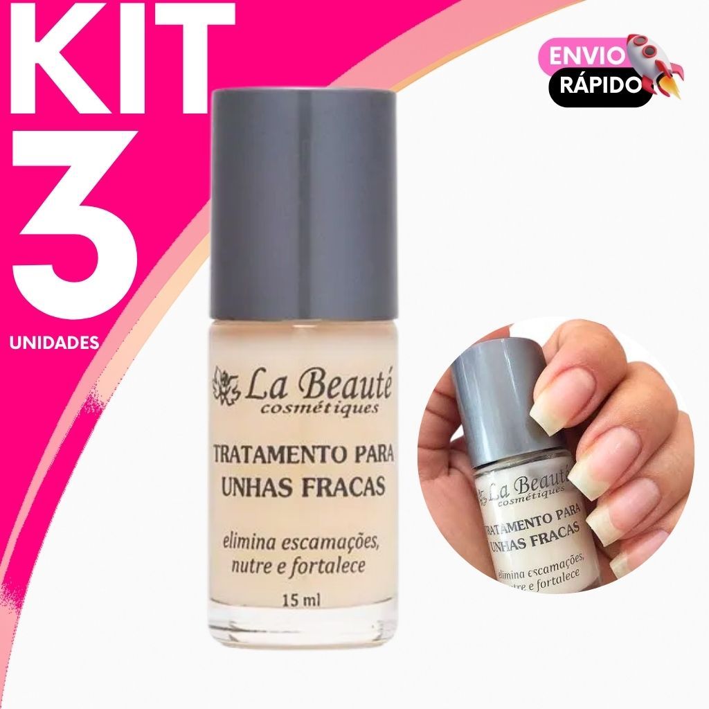 La Baute Base Fortalecedora Para Unhas Fracas 15ml